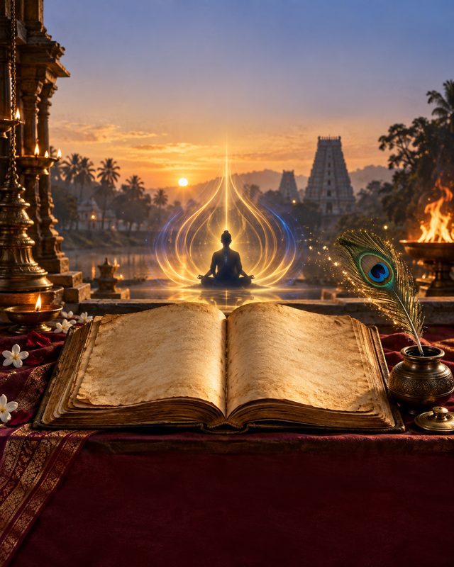 தமிழ் — divine Soham living guide cover