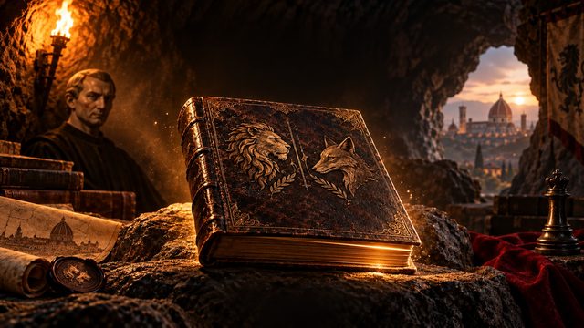 The cave, torch and manuscript - living Telugu edition of Machiavelli's Dark Secrets